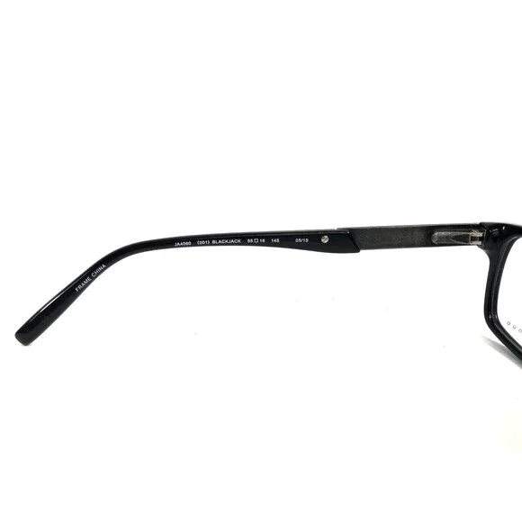 Joseph Abboud Eyeglasses Frame JA4060 001 BLACKJACK Rectangle Full Rim 55-16-145 - Picture 8 of 11